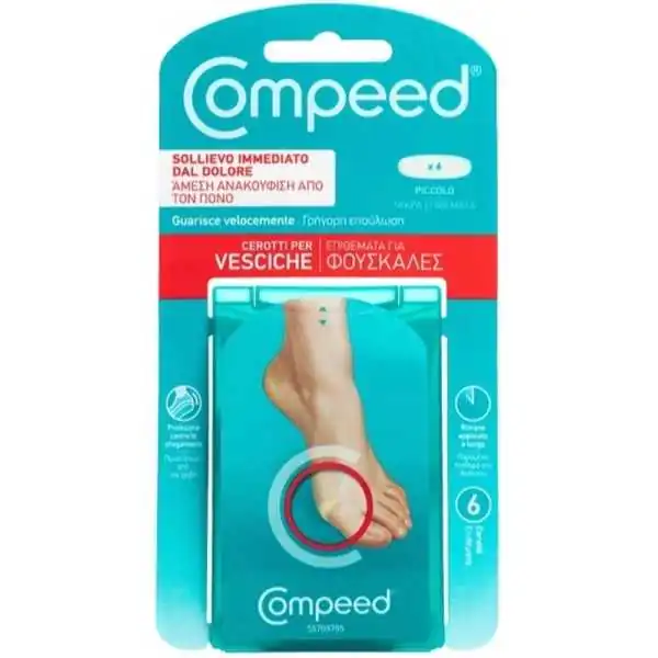 Compeed Vesciche Piccolo 6 Pezzi, HRA PHARMA ITALIA Srl