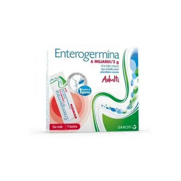 Enterogermina 9 Bustine 6MLD/2G, SANOFI Srl
