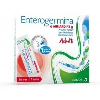 Enterogermina 9 Bustine 6MLD/2G, SANOFI Srl