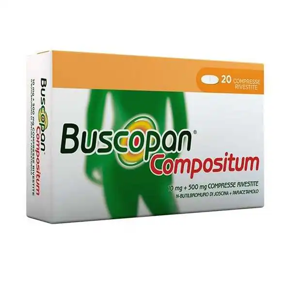 Buscopan Compositum 20 Compresse | Farma di Fiducia