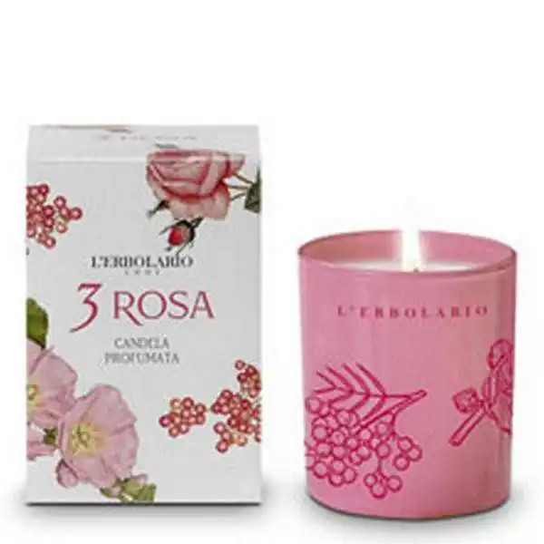 Erbolario 3 Rosa Candela Profumata, L'ERBOLARIO Srl