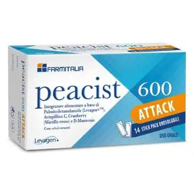 PEACIST 600 Attack 14 Stick Pac, FARMITALIA Srl - SOC. UNIPERS.