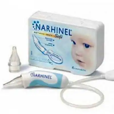 Narhinel Aspiratore Nasale Per Bambini + 2 Ricambi SCAD 05/22, Novartis Consumer Health