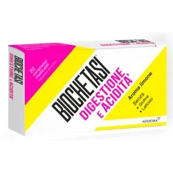 BIOCHETASI Digestione AciditÃ  20 Compresse Masticabili, ALFASIGMA SpA