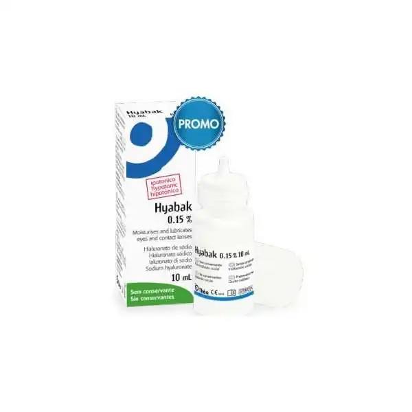 Hyabak Soluzione Oftalmica 10Ml, THEA FARMA SpA