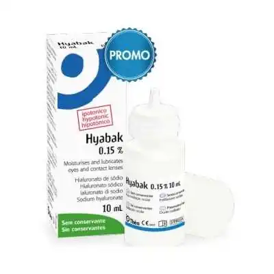 Hyabak Soluzione Oftalmica 10Ml, THEA FARMA SpA