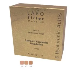 Fondotinta Compatto Correttore SPF 30 61, LABO INTERNATIONAL Srl