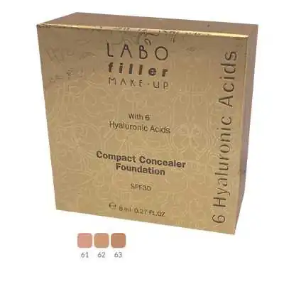 Fondotinta Compatto Correttore SPF 30 61, LABO INTERNATIONAL Srl