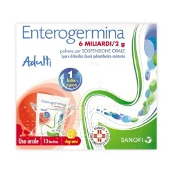 Enterogermina*OS 10 Bustine 6 Miliardi 2g, SANOFI SPA