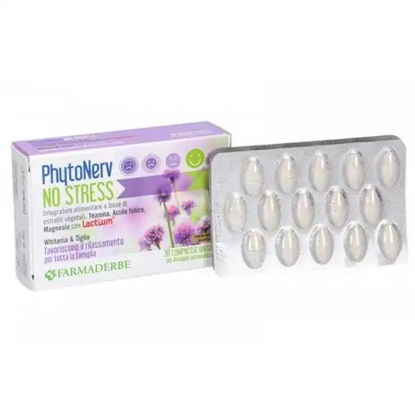 Phytonerv No Stress 30 Compresse | Farma di Fiducia