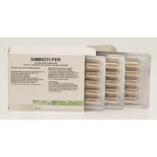 Simbioti Fer 60 Capsule, OTI Srl