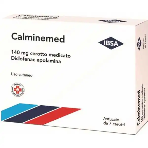 CalmineMed (ex FLECTORmed)  7 CEROTTI 140mg, IBSA Farmaceutici Italia