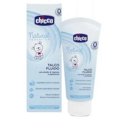 Chicco Talco Fluido Natural Sensation 100 ML, Chicco