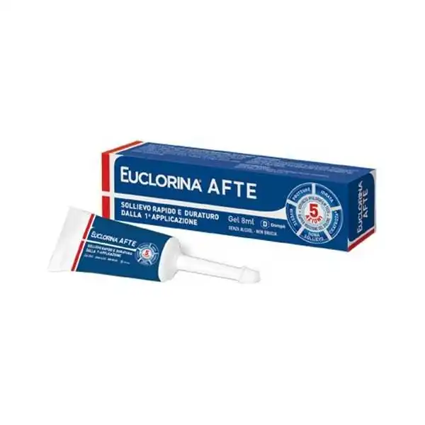 EUCLORINA Afte Gel 8 ml | Farma di Fiducia