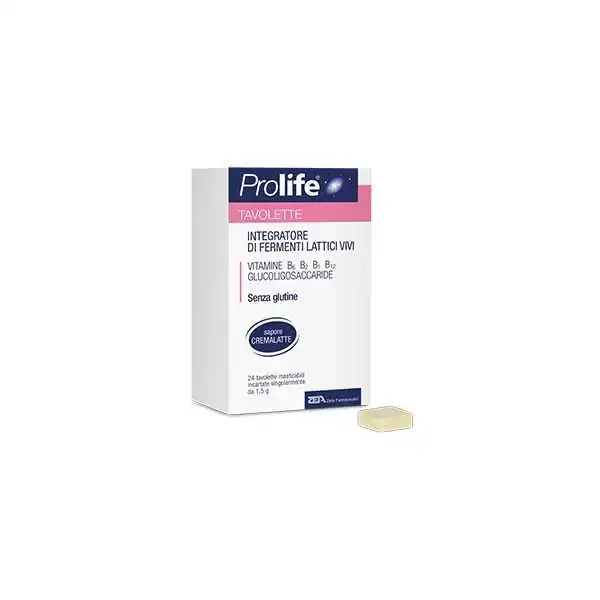 PROLIFE 24 Tavolette Masticabili, ZETA FARMACEUTICI