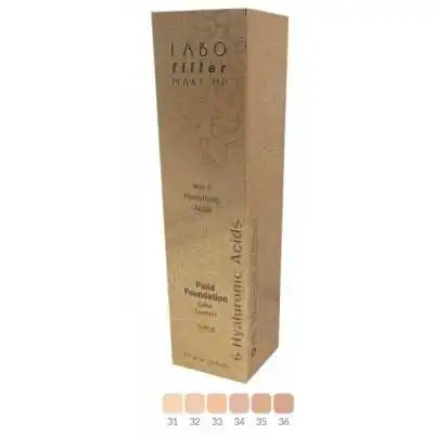 Labo MakeUp Fondotinta Flu-Ex Compatto SPF15 34, LABO INTERNATIONAL Srl