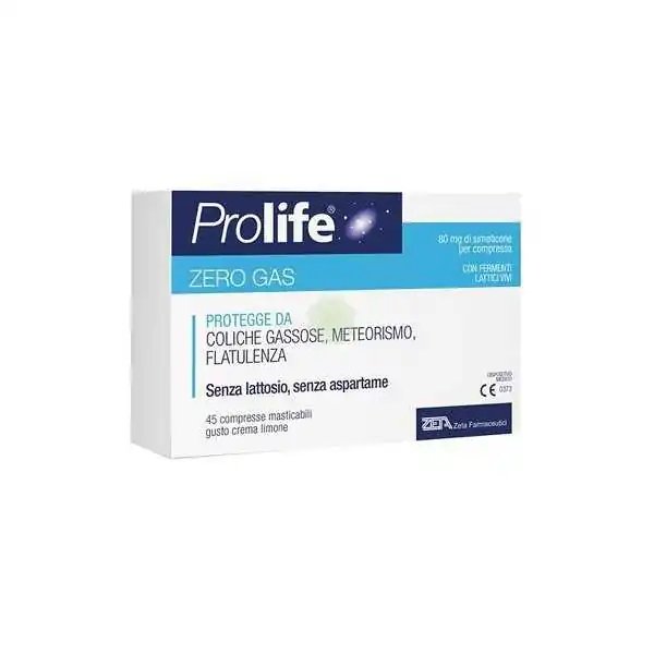 Prolife Zero Gas 45 Compresse | Farma di Fiducia