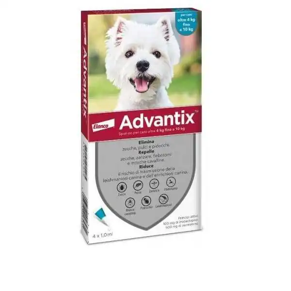 Advantix Spot on 4-10 kg |  Farma di Fiducia