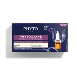 Phytocyane Anticaduta Donna 12 Fiale | Farma di Fiducia