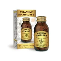 Dr Giorgini Vitamine Maximum B Flacone da 180 Pastiglie  |  Farma di Fiducia