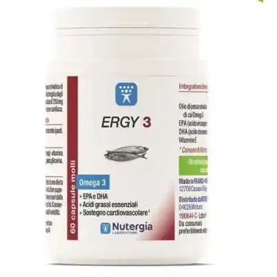 Ergy 3 60 Capsule  |  Farma di Fiducia