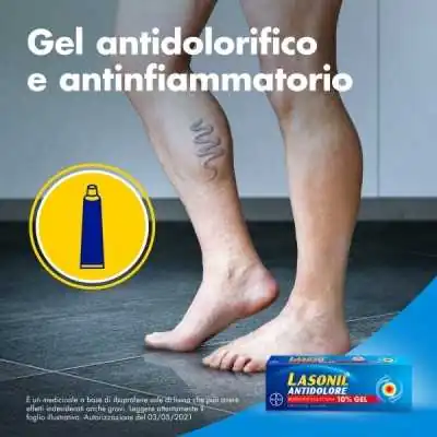 BAYER Lasonil Antidolore Gel 120G | Risparmia in Farmacia