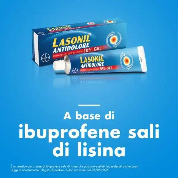 BAYER Lasonil Antidolore Gel 120G | Risparmia in Farmacia