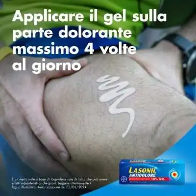 BAYER Lasonil Antidolore Gel 120G | Risparmia in Farmacia