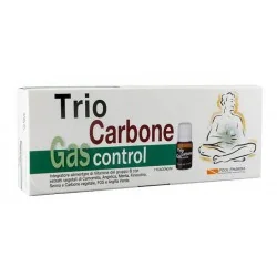 TRIOCARBONE GAS CONTROL 7 FLACONCINI 10 ML, Pool Pharma