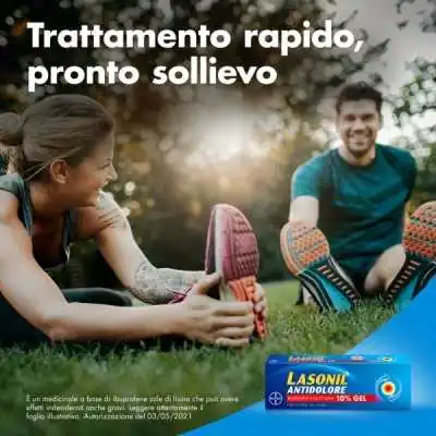 BAYER Lasonil Antidolore Gel 120G | Risparmia in Farmacia