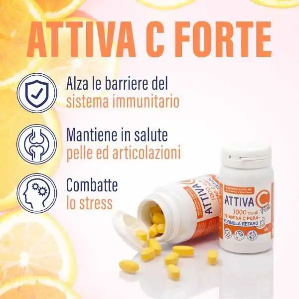 Attiva C Forte 90 compresse | Risparmia in Farmacia