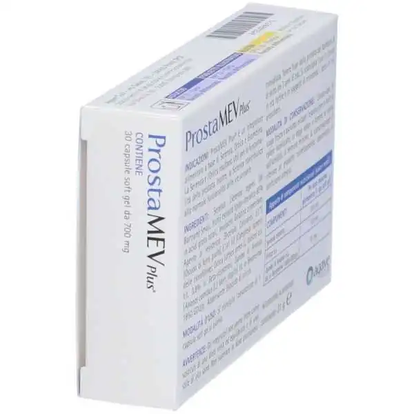 PROSTAMEV PLUS 30 COMPRESSE MOLLI DA 637 mg , FARMACEUTICI-MEV