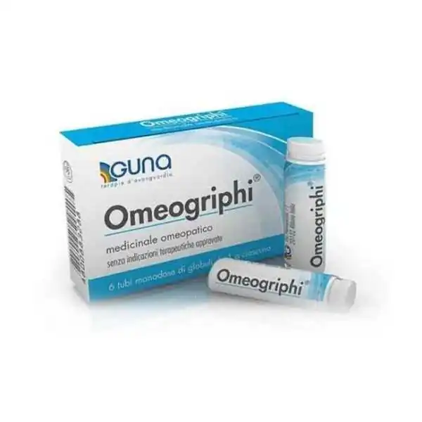 GUNA OMEOGRIPHI 6 TUBI MONODOSE DA 1g, Guam