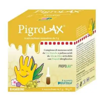 Pigrolax 6 Microclismi Bambini  |  RIsparmia in Farmacia