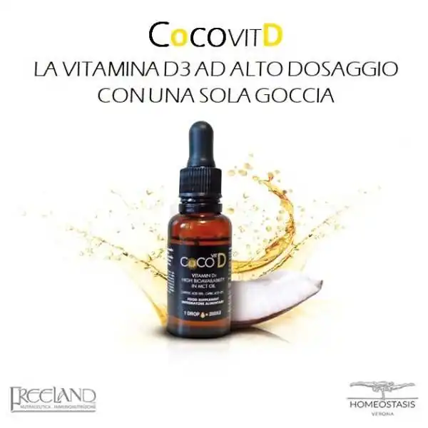 CocovitD 20 ml - Freeland | Farma di Fiducia