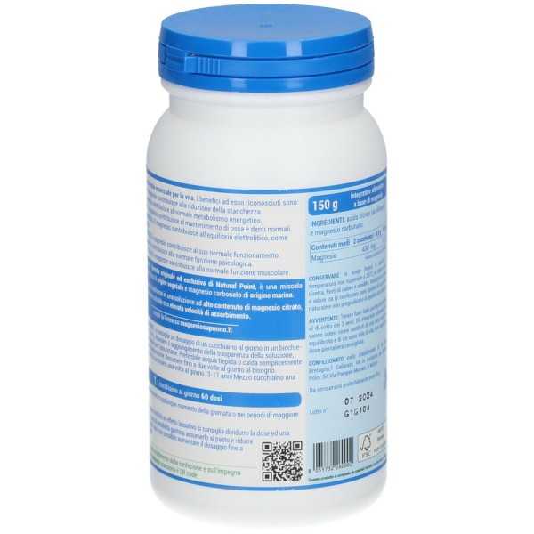 NATURAL POINT MAGNESIO SUPREMO 150gr | Risparmia in Farmacia