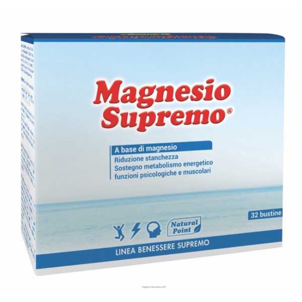 NATURAL POINT MAGNESIO SUPREMO 32 BUSTINE | Risparmia in Farmacia