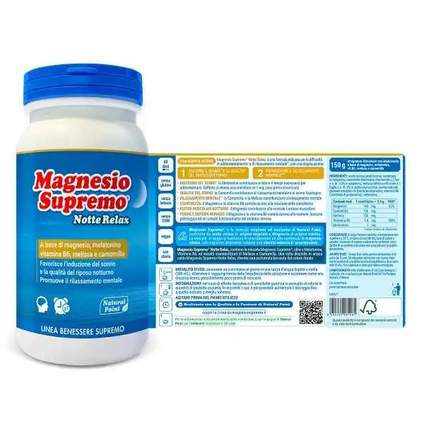 Magnesio Supremo Notte 150 g | Farma di Fiducia