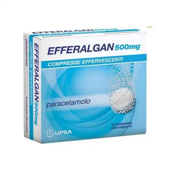 EfferalganMed Paracetamolo 16 Compresse Effervescenti 500mg  |  RIsparmia In Farmacia