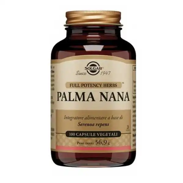 Solgar Palma Nana 100 Capsule | Farma di Fiducia