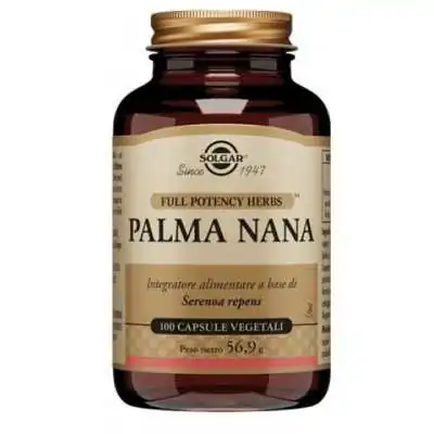 Solgar Palma Nana 100 Capsule | Farma di Fiducia