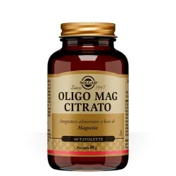 Solgar Oligo Mag CIitrato 60 Tavolette | Farma di Fiducia