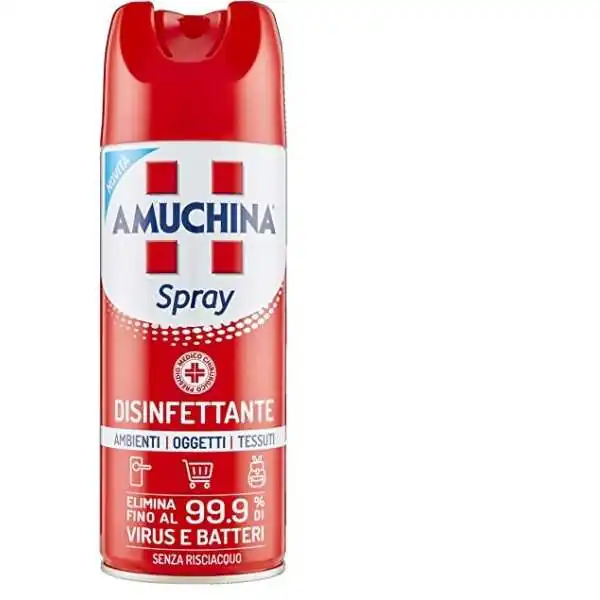 Amuchina Spray Ambienti Oggetti Tessuti 400 ml | Farma di Fiducia