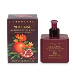 L'Erbolario Melograno Gel Detergente Mani&Viso | Farma di Fiducia