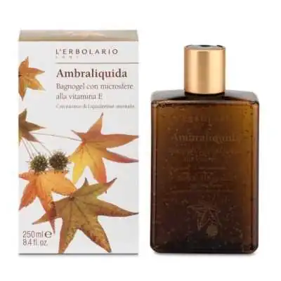 L'Erbolario Ambra Liquida Bagnogel 250 ml | Farma di Fiducia