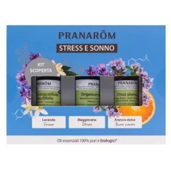 PRANAROM Stress e Sonno Oli Essenziali 3X10ml | Farma di Fiducia