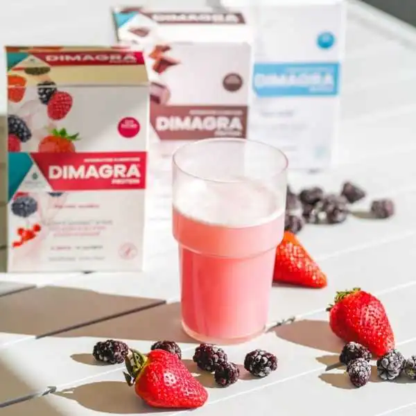 PromoPharma Dimagra Protein Red Fruit | Farma di Fiducia