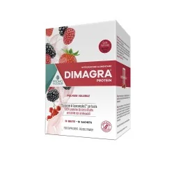 PromoPharma Dimagra Protein Red Fruit | Farma di Fiducia