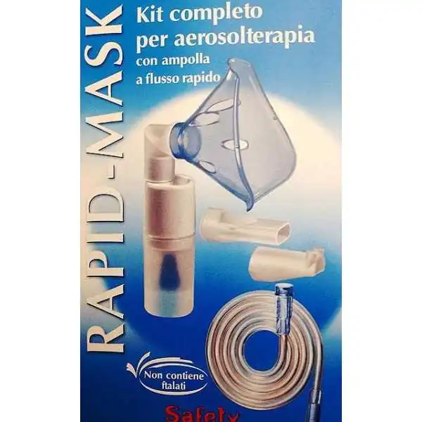 SAFETY RAPID MASK 1PZ KIT PER AEROSOLTERAPIA, Safety