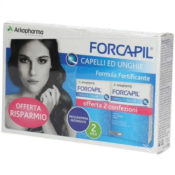 FORCAPIL CAPELLI ED UNGHIE 2x60 Capsule, ARKOFARM Srl